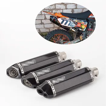 

Motorcycle modified extended exhaust pipe off-road exhaust pipe with DB killer for CRF250 YZ450F KLX150 DR650S