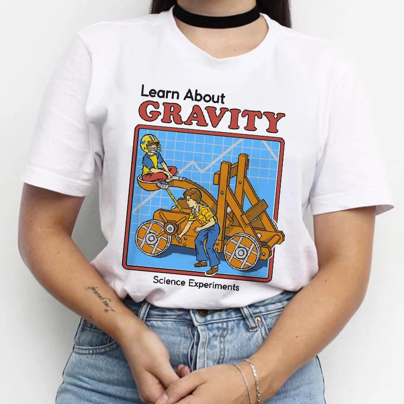 4 Футболка Dont Talk To Strangers, Женская Повседневная футболка Kawaii, футболка с круглым вырезом, женские эстетические топы, Корейская футболка, белая футболка - Цвет: 4