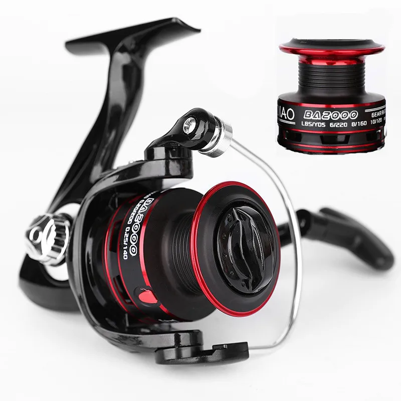 Spinning Reels Spool Fishing-Accessories Drag Carp High-Speed Metal Max