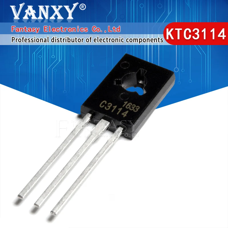 5 шт. KTC3114-A-U/PH TO-126F KTC3114-B-U/P-126 KTC3114BU/PH KC3114 C3114 TO126 KTC3114B KTC3114A | Электронные компоненты и