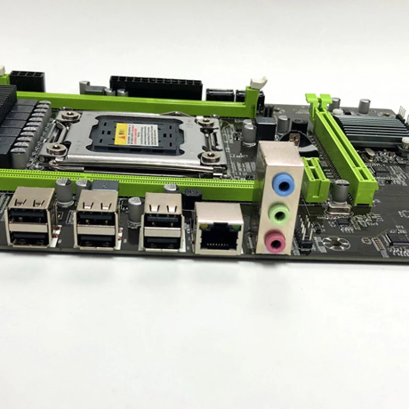Комплект материнской платы X79 с процессором LGA2011 Combos Xeon E5 2620 2 шт. x 4 ГБ = 8 Гб памяти DDR3 ram 1333 МГц PC3 10600R PCI-E