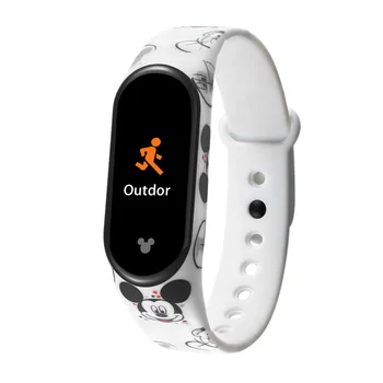 

For Disney Sports Bracelet Ladies Sports Watch Student For Mickey Touch Screen Bluetooth Men's Smart Watch 208