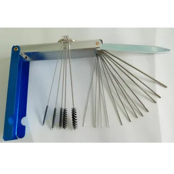 

Needles Jet Remove Spray Gun Cleaning Brushes Carburetor Stainless Steel Carbon Tool Kits with a variety of jet cleaners