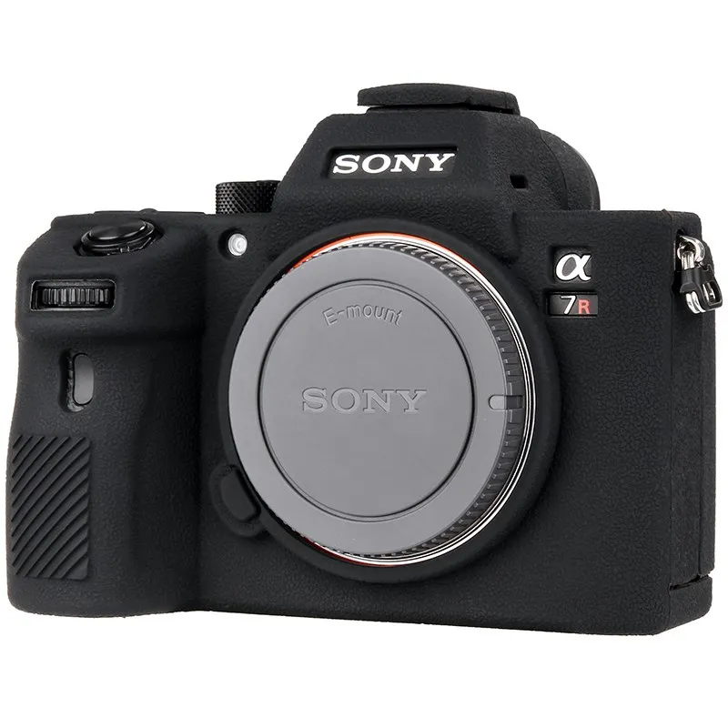 

Cover for Sony a7m3 a7III a7r3 a7rIII Soft Silicone Camera Protective Body Case Skin Litchi Texture A73 Camera Protector Cover