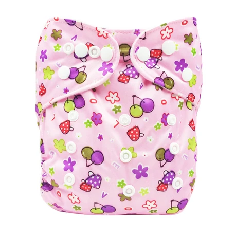 P10 diaper cover VEJYO 1 шт. AIO многоразовый тканевый подгузник для новорожденных мальчиков ткань с полиуретановыми нитями водонепроницаемые Многоразовые Подгузники Регулируемый жилет от 3 до 15 кг - Цвет: P10 diaper cover
