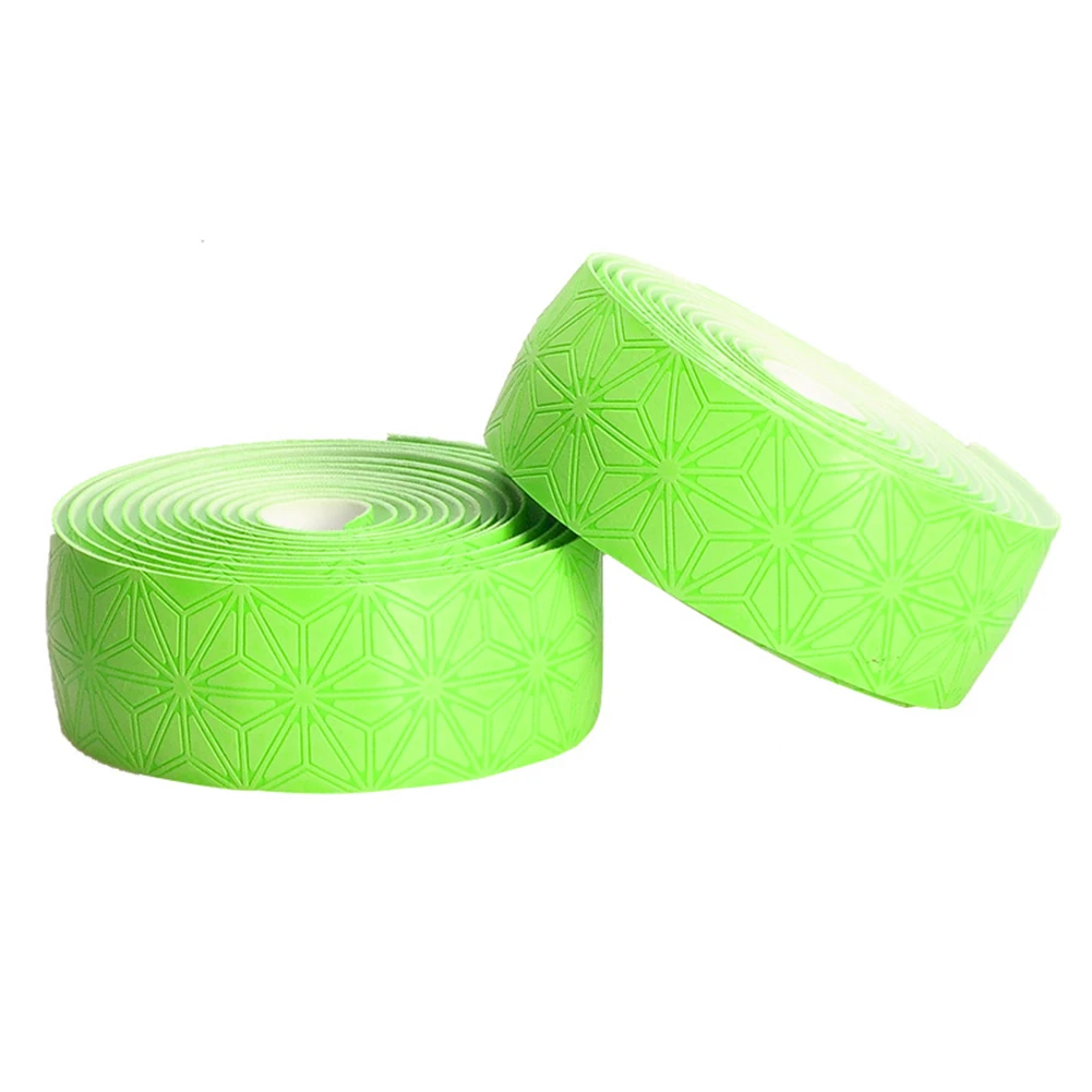 

PU Waterproof Bicycle Handle Tape Set Bar Plugs Wear Resistant Absorb Sweat Non Slip Soft Bike Riding Accessories