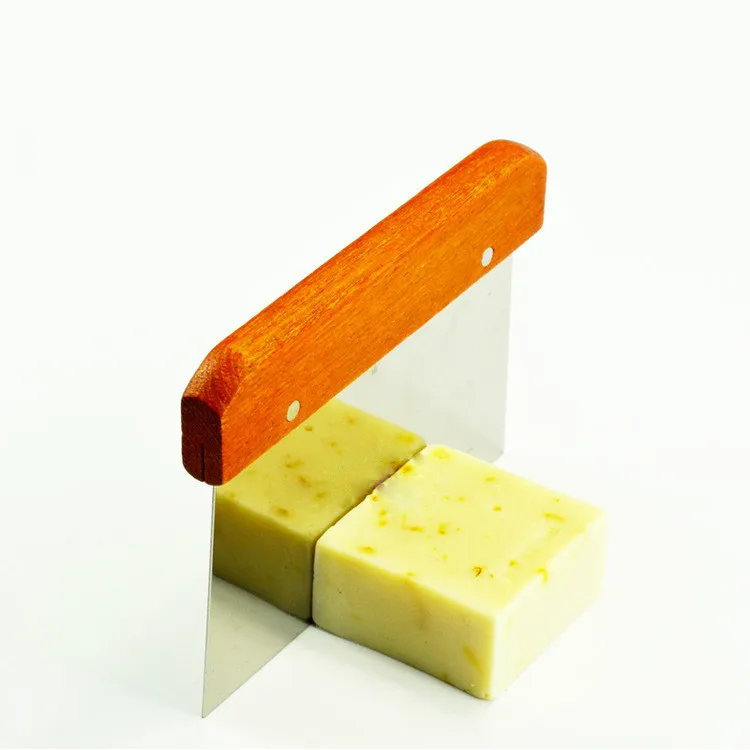 DIY свечи или мыльницы, ручной волновой нож для мыла, деревянная ручка прямой нож, скребок для теста, фри режущие инструменты