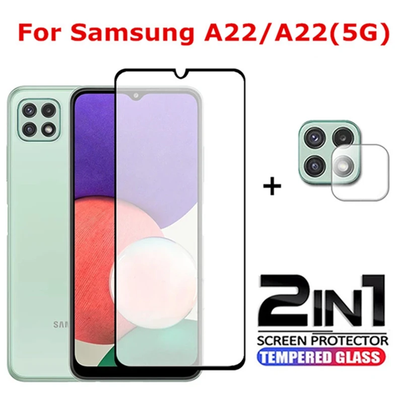 Защитная пленка для экрана и объектива камеры Samsung A22 5G дюйма 6 | Мобильные