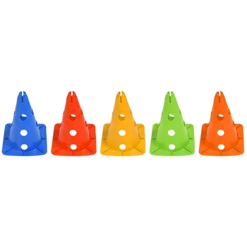 

5Pcs/Lot Sport Rugby Training Cone Soccer Marker Disc Mark Football Barrier Multicolor Skating