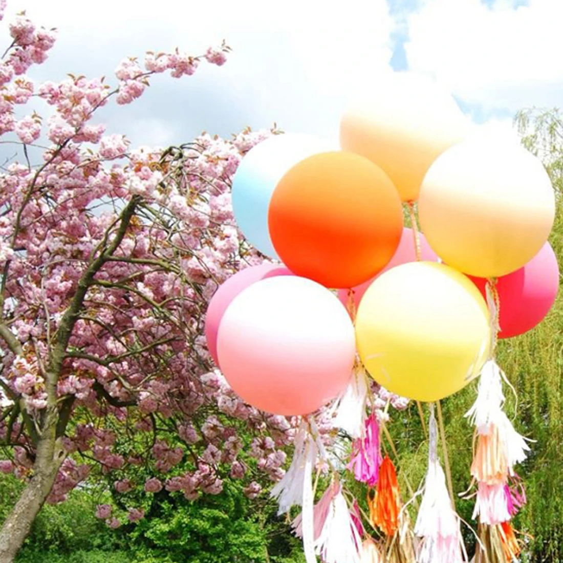 

Colorful Big Latex Balloons 36 inch Helium Inflatable Blow Up Giant Balloon Wedding Birthday Party Large Balloon Decoration