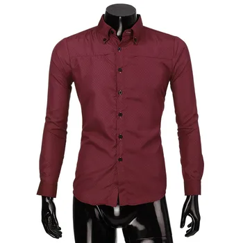 

Men Shirts Chemise Homme Casual Long Sleeve Printed Blouse Male Button Turn-Down Collar Tops Shirts Male Slim Camisas Masculina