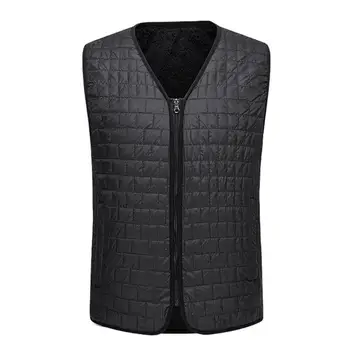 

For Outdoor Cycling Winter Outdoor USB Infrared Heating Vest Electric Heated Waistcoat for Camping Hiking Cycling