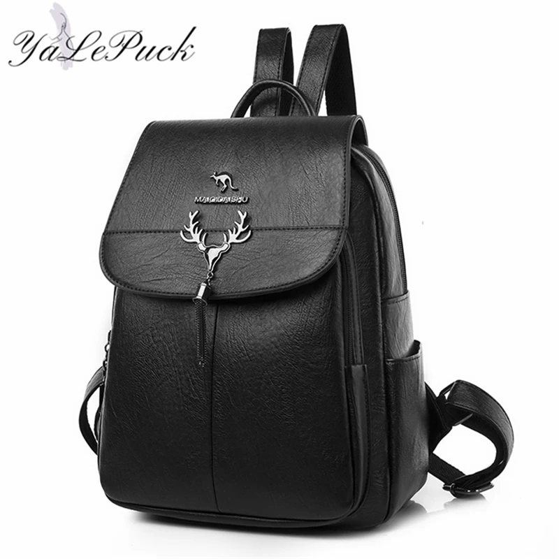 Hot Sale Travel Backpack Shoulder-Bags Designer Women Mochila Casual Tassel Female High-Capacity 9YaLQAYVj8p