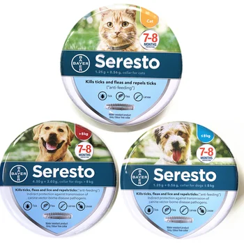 

seresto animal Health Flea and Tick Collar Large Dogs Up To 8 Month Flea Tick Collar Anti-mosquito and insect repellent