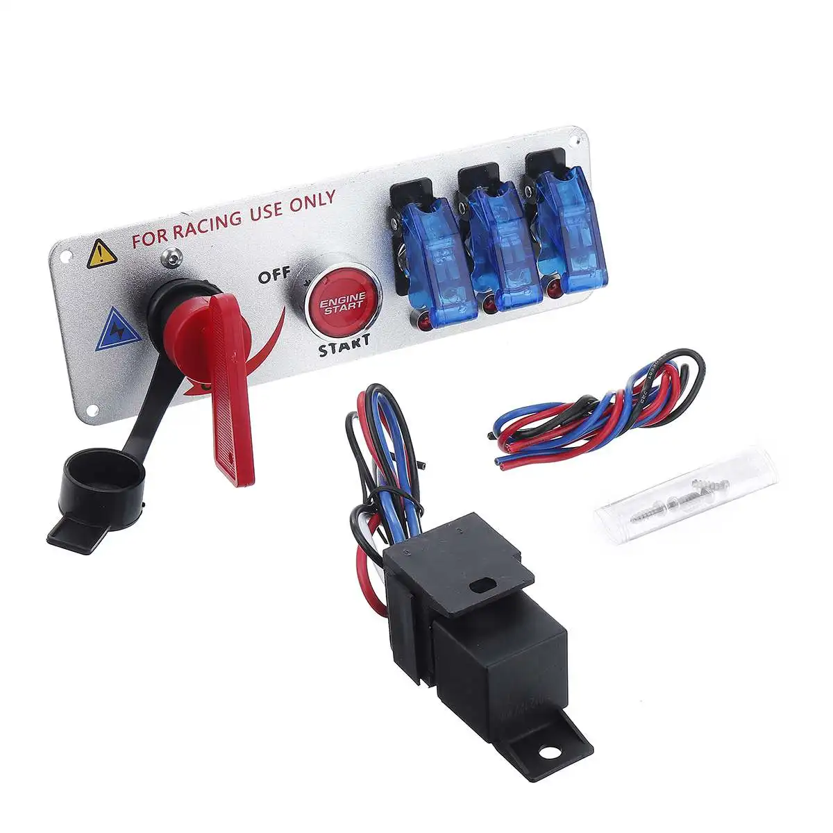 Yahoo!オークション Zb53 12V 自動 LED レーシングカー 点火エンジ...