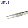 100% VETUS Original 00D-SA Tweezers Hyperfine High Precision Non-magnetic Anti-acid Pincers Manicure ESD Forceps 4