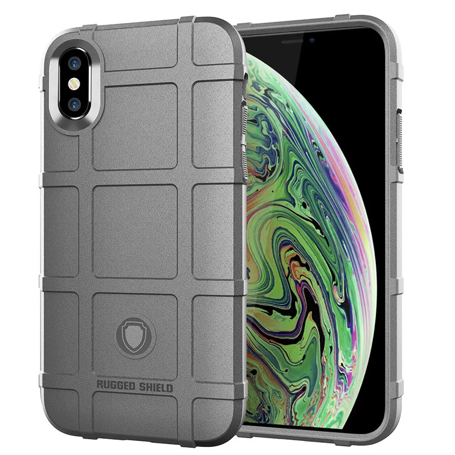 

Soft Silicone Bumper Case for iPhone 6 7 8 X XR XS MAX PLUS Anti-Scratch Microfiber Lining Hard Shell Full-Body Case Cover