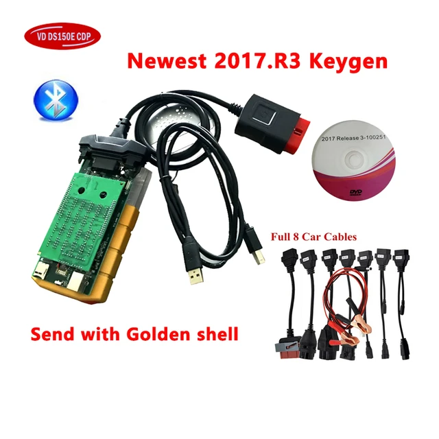 2021 Newest 2017.R3 with Keygen VD DS150E CDP Pro Bluetooth For Delphis Car  Truck Diagnostic Tool Obd Scanner with New Relays, ✓ Meilleur prix au  Maroc et ailleurs