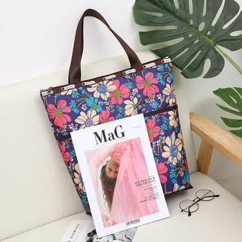 

Tote Bags Floral Printing Shoulder Bag For Women Lady Office Handbag Daily Casual Shopping Bags Messenger Bag Flap Bag for Girls