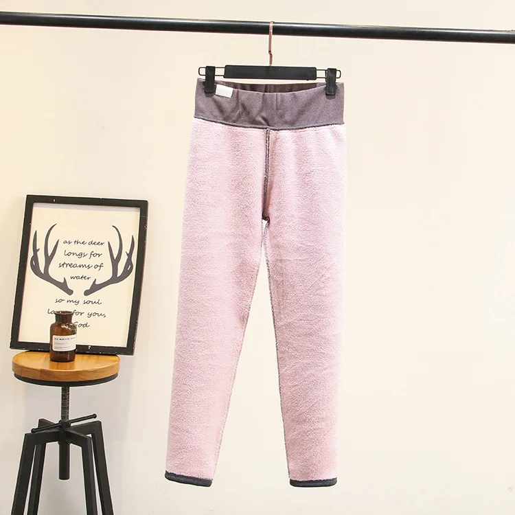 Blvyisla 4XL супер плотные теплые плюс размеры длинные леггинсы женские плюшевые флисовые сохраняющие тепло зимние леггинсы с высокой талией брюки
