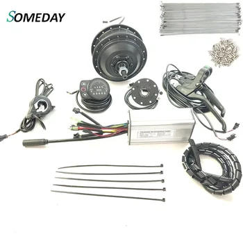

SOMEDAY with KT-LED900S display Rear rotate 36V 500W motor Electric Bicycle Conversion kit without wheel