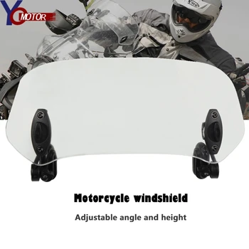 

2019 New Motorcycle Adjustable WindScreen Windshield Spoiler Deflector for BMW R1200R R1200RT R1200GS R 1200 GS ADV R1200GS LC