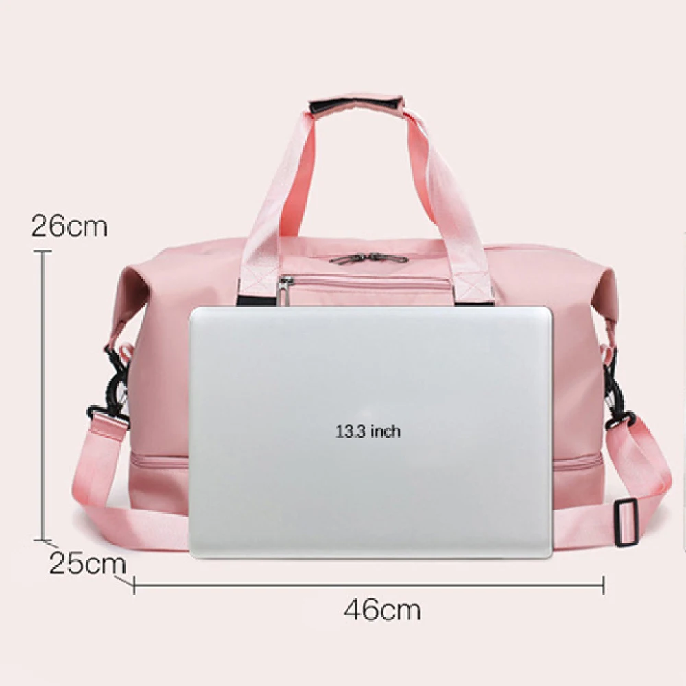 Outdoor Gym Bags Large Capacity Dry and Wet Separation Sports Bag with Shoes Bags Fitness Shoulder Handbag Travel Package 10464