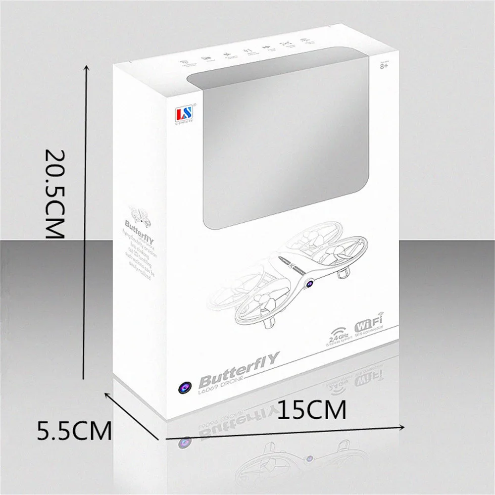 Мини RC Квадрокоптер FPV Дрон 2,4 ГГц самолет w/720 P HD камера светодиодный свет закрытый складной рычаг RC Квадрокоптер Дрон# g4