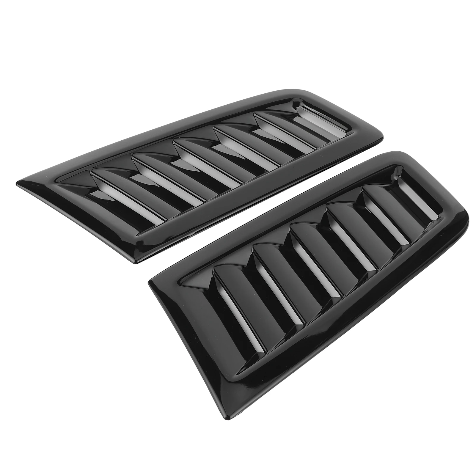 2Pcs Universal Bonnet Air Vents Engine Hood Car Exterior Parts for Focus RS MK2 Style hood vents