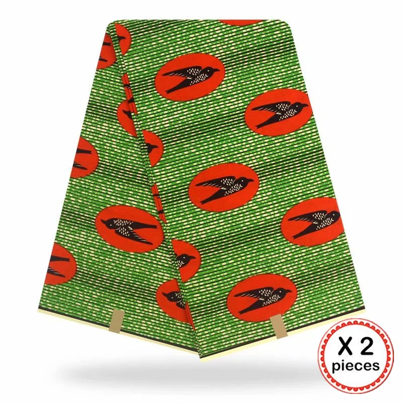 Африканская восковая ткань с принтом Хлопок Шитье Анкара африканская ткань 12 ярдов Нигерия Гана ткань для DIY свадебного платья 91634