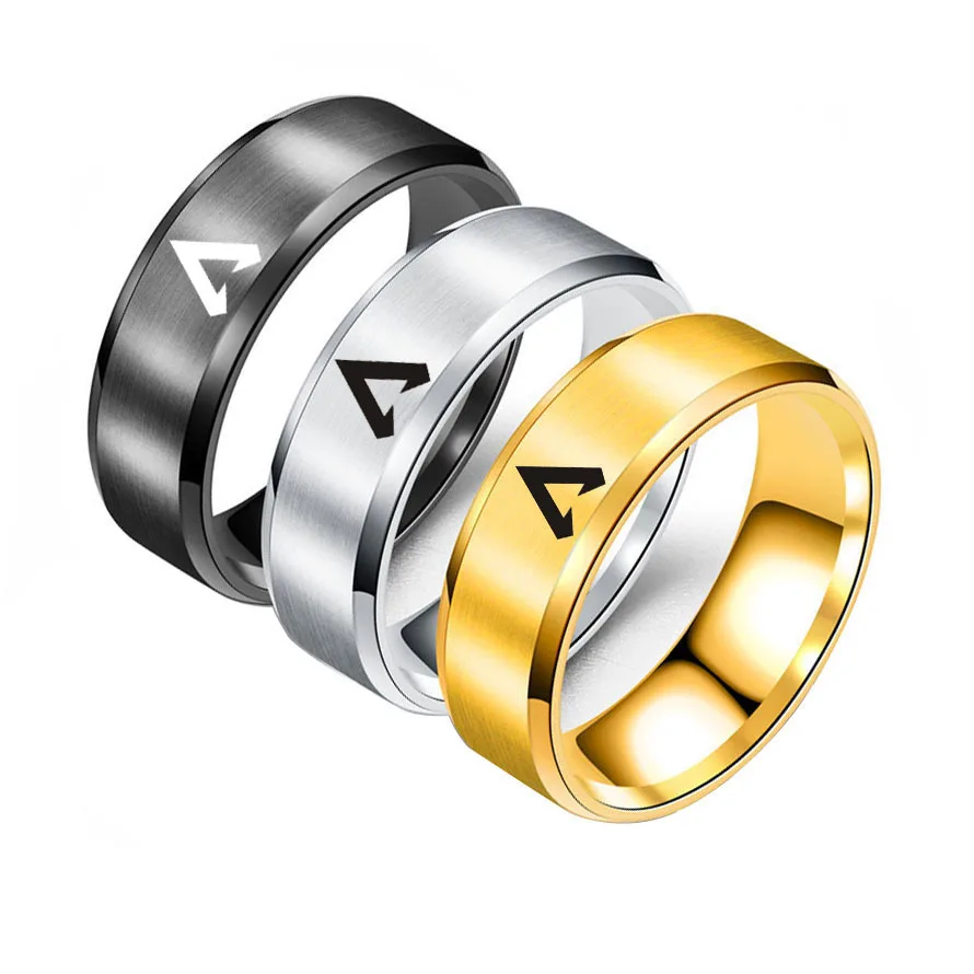 Apex Legends-anillo de acero inoxidable de titanio, anillo de héroe para Freind, el mejor regalo, anillos de Campeonato