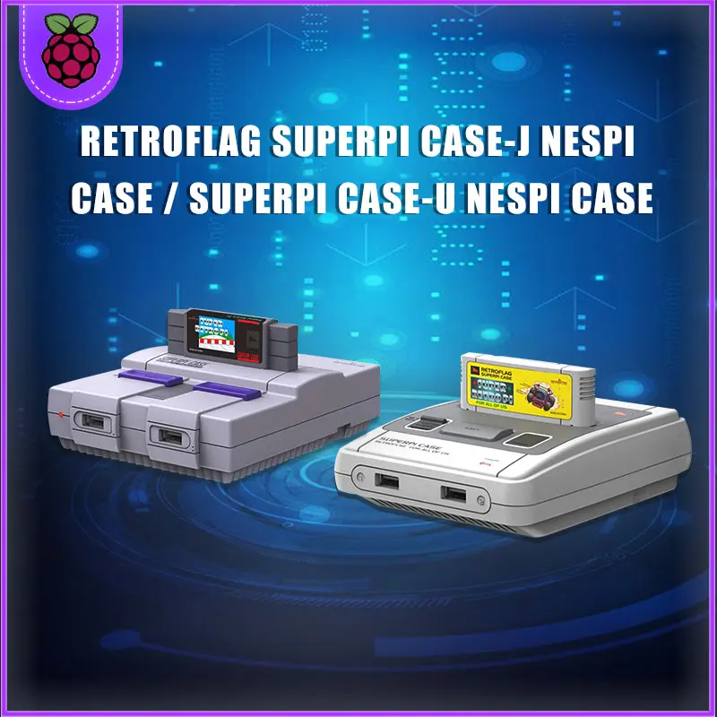 Чехол Retroflag SUPERPi-J/Чехол-Uwith классический USB-контроллер-J/контроллер-U + вентилятор