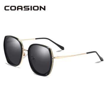 

COASION Square Polarized Sunglasses Women Luxury Brand Design Gradient Lenses Sun Glasses Ladies Shades for Women 2020 CA1526