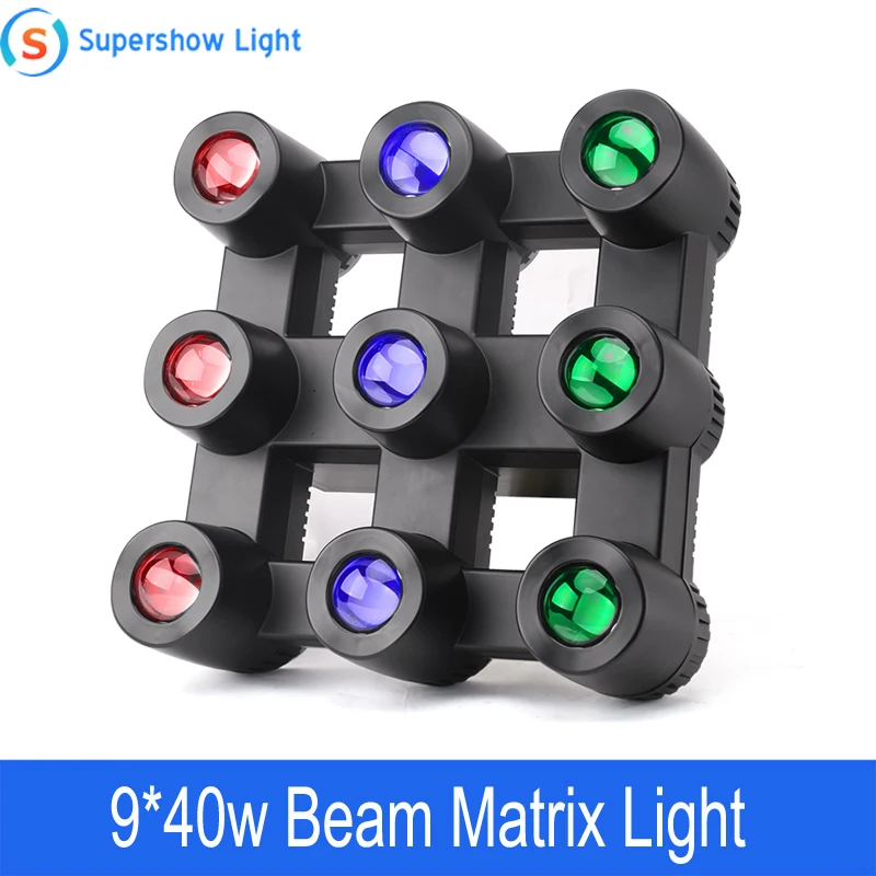 

Новый дизайн DMX512 управление RGBW 4 в 1 луч мыть 9 Глаз СВЕТОДИОДНЫЙ матричный пиксельный диско светильник