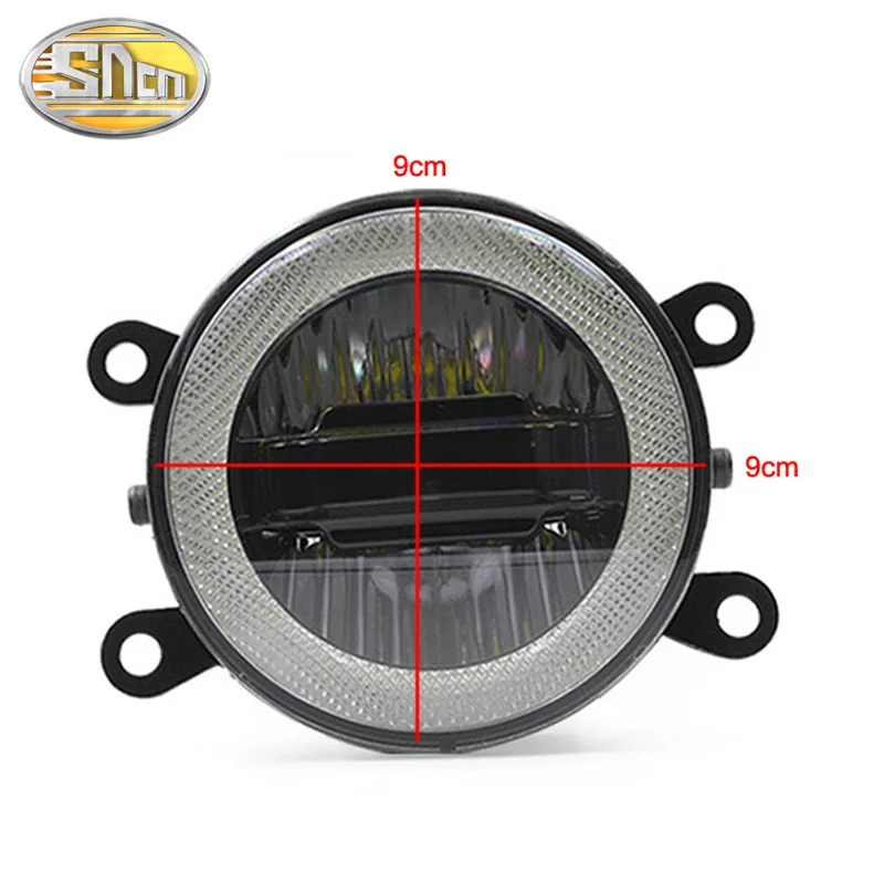  SNCN 3-IN-1 Functions Auto LED Angel Eyes Daytime Running Light Car Projector Fog Lamp For Suzuki G - 32776331154