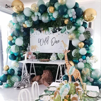 

New Forest Animal Latex Balloon Set Children Birthday Party Baby Shower Decorations Birthday Party Decoration Christmas Decor.7z