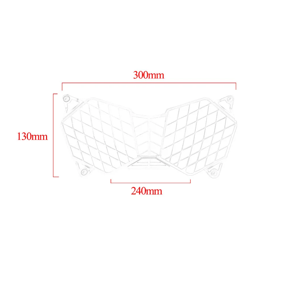 

Headlight Grille Protector Part Guard Cover Accessories For Triumph TIGER 800 XC