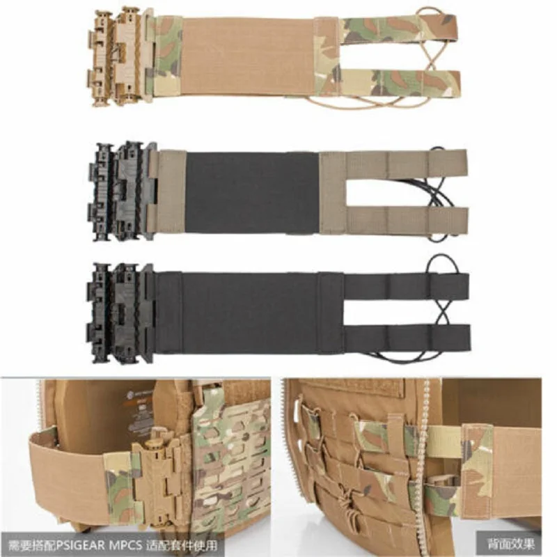 

Tactical Molle Side Belt Cummerbund Quick Release Buckle FOR MPCS JPC AVS Vest