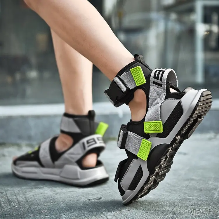 Summer Men Hip Hop Chunky Sandals 