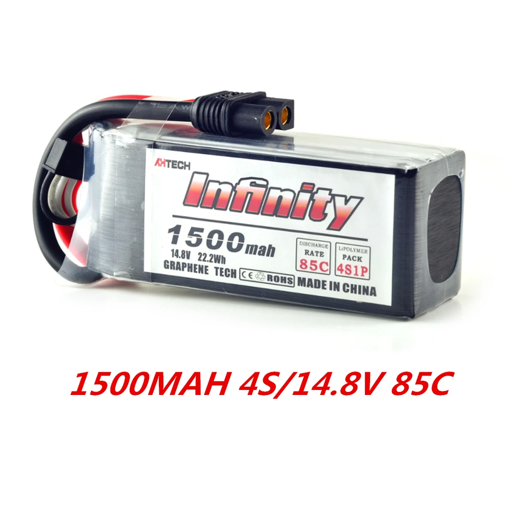 Зарядное устройство AHTECH Infinity 14 8 в 1500 мА/ч 85C Графен LiPo XT60/SY60 повышающее зарядное