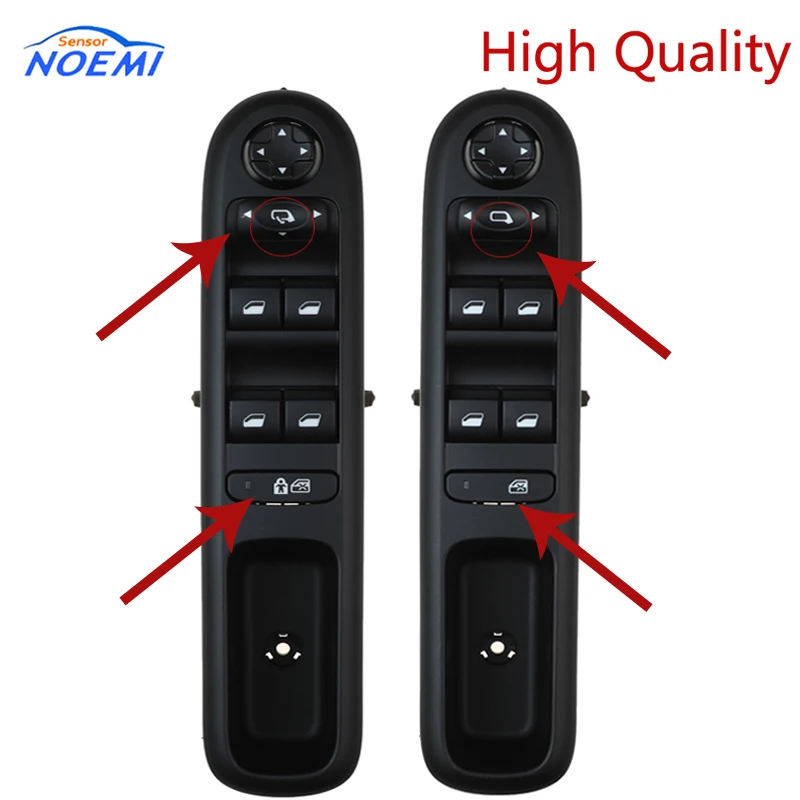 

YAOPEI New 96650620ZD 96650621ZD FL Master Power Window Switch For Peugeot 3008 5008 Hatchback Wagon Door Lifter Switch 6490X6