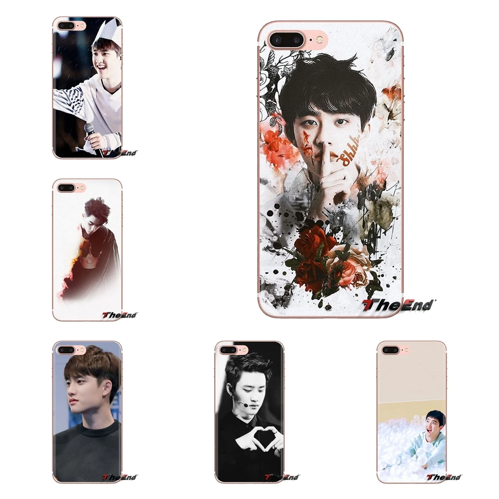 Прозрачные чехлы из ТПУ для Xiao mi 6 A1 Max x 2 5X 6X Red Note 5 5A 4X 4A A4 4 3 Plus Pro D.O. kyungsoo Exo Kpop |