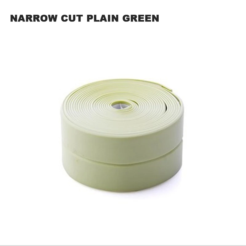 2.2CMx3.2M Kitchen Sink PVC Mmaterial Waterproof Mildew Strong Self-adhesive Transparent Tape Bathroom Toilet Crevice Strip Water Seal 3.2M - Цвет: 2.2CMx3.2M