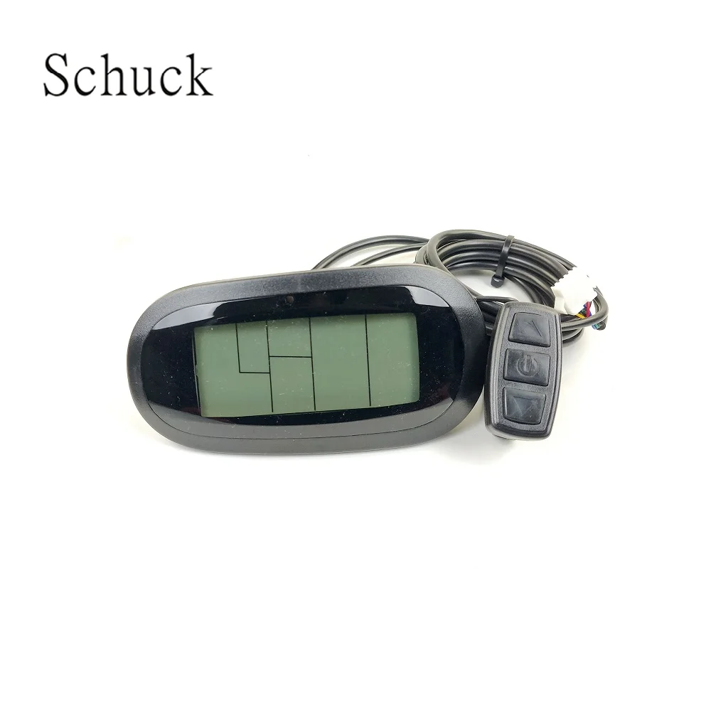 Schuck, набор для преобразования мощности для снежного велосипеда, 36 В/48 В, 500 Вт, LCD6, дисплей, ступица заднего колеса, мотор с толстыми шинами