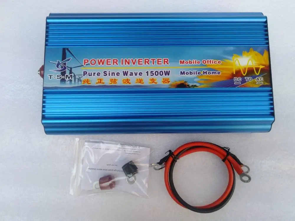Солнечный инвертор DE ONDA SINAIS PURA 1500 Вт DC24V к AC127V 60 Гц чистая синусоида | Обустройство