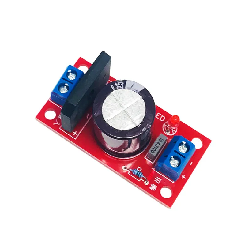 

Rectification Filter 8A rectifier with red LED indicator AC single power supply to DC single power board