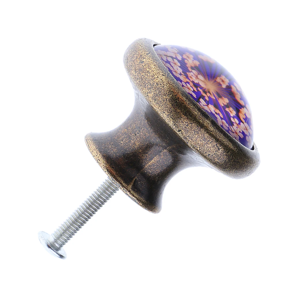 Assorted Vintage Brass Wardrobe Cabinet Door Cupboard Drawer Handle Knob