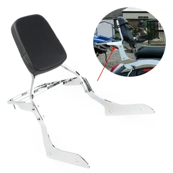 

Chrome Motorcycle Rear Passenger Backrest Sissy Bar Luggage Rack For Yamaha XVS1300 XVS1300A V Star 1300 2007-2015