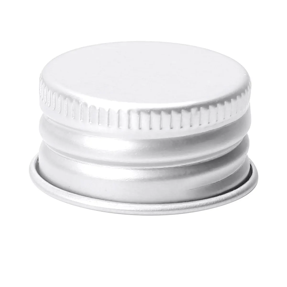 50Pcs Screw Lids 24R/28R Small Premium Aluminium Threaded Caps Lids Replacements for Mason Jar Borosilicate Glass Bottles Lids 5