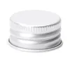 50Pcs Screw Lids 24R/28R Small Premium Aluminium Threaded Caps Lids Replacements for Mason Jar Borosilicate Glass Bottles Lids 5